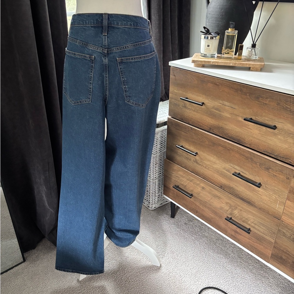 NWOT!! Universal Thread Deep Blue Wide Leg Jeans - Picture 5 of 7